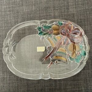 Mikasa Festive Bells Oblong Platter